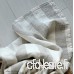 Linen & Cotton Serviette de Bain Extra Douce Marcus  100% Lin Lavé - Beige/Blanc 100 x 140cm - B06XPJFZ54